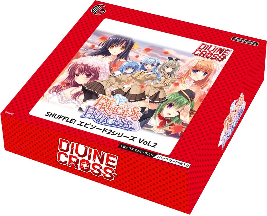 DIVINE CROSS SHUFFLE! エピソード2 vol.2 box Amazon.co.jp: TCG SHUFFLE!エピソード2 Vol.2 DIVINE CROSS 20パック